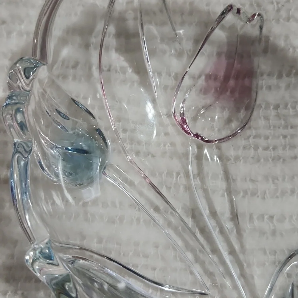 Mikasa Heart Shaped Bowl With Tulips - Picture 5 of 6